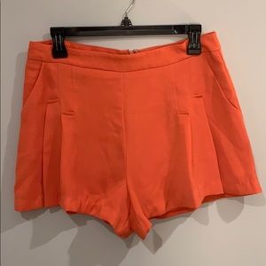 Orange shorts